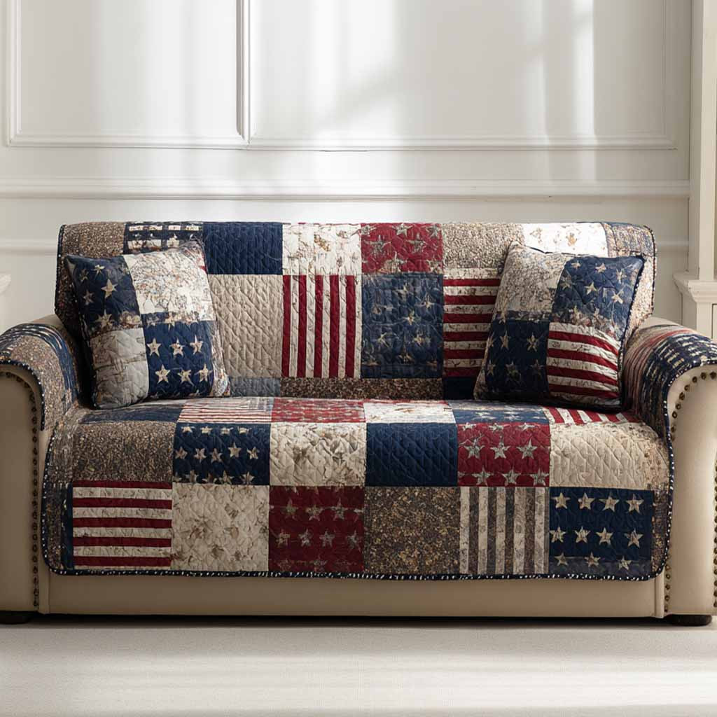 Union Quilted Couch Cover Washable Sofa Dog Protector Practical Mother’s Day Gifts – Trendwearapparel